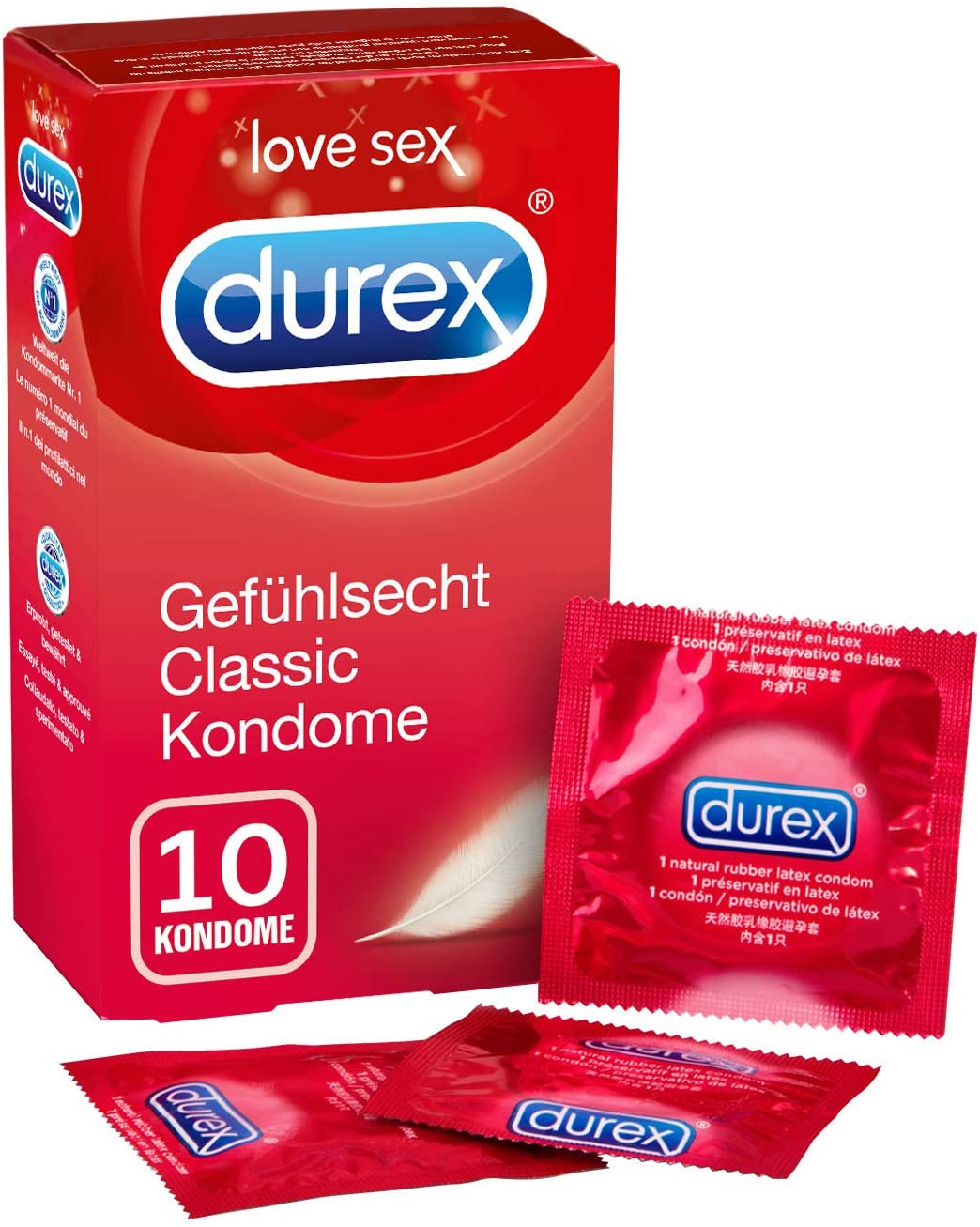 Durex Gefühlsecht 10 Kondome
